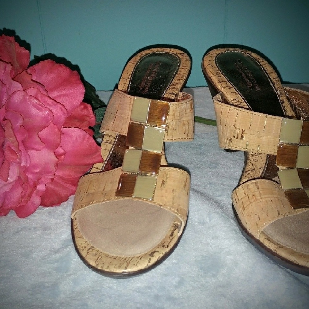 Croft & Barrow Cork Wedge Pumps